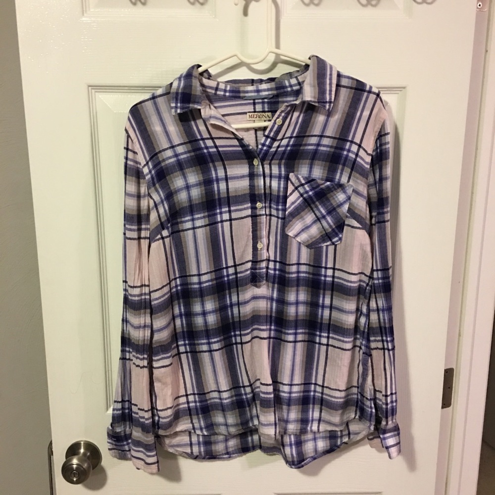 Merona Plaid flannel